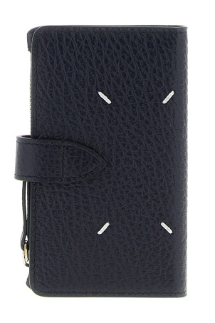 'Four stitches' wallet Blue