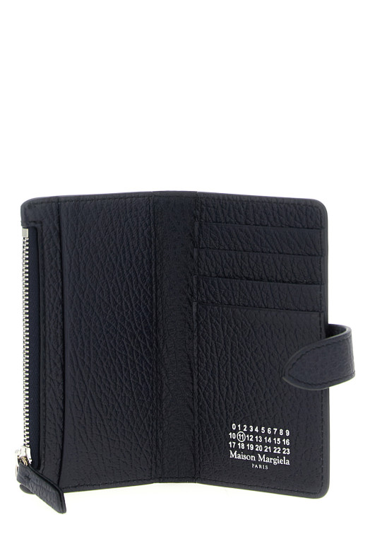 'Four stitches' wallet Blue