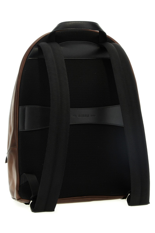 'Time Off Scritto Swipe' backpack Brown
