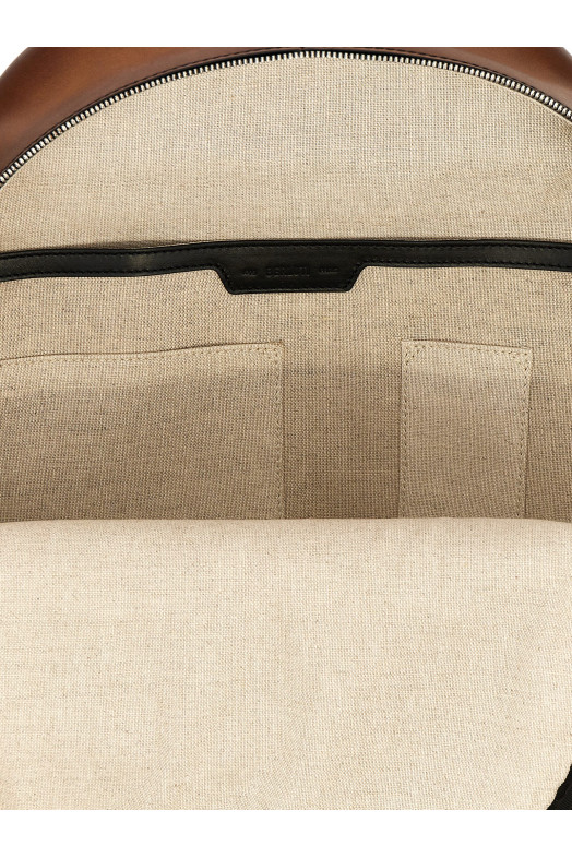 'Time Off Scritto Swipe' backpack Brown