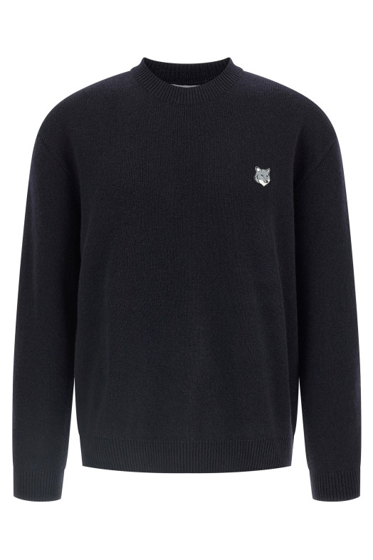 'Fox Head' sweater Blue