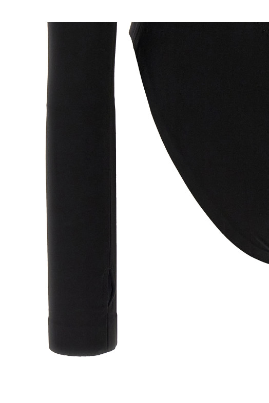 Виріз на тілі Чорний NORMA KAMALI KK321BPL205001