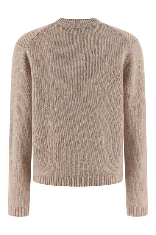 'Dressed Fox' sweater Beige