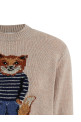 'Dressed Fox' sweater Beige