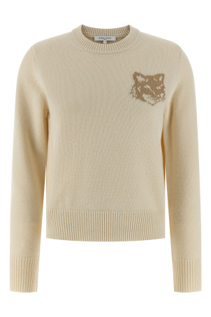 'Fox Head' sweater Beige 'Fox Head' sweater Beige