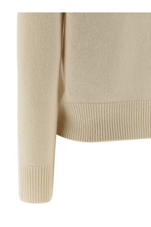 'Fox Head' sweater Beige