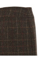 Шотландська вовняна спідниця Коричнева ALBERTO BIANI AA853W0219161