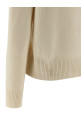 'Fox Head' cardigan Beige