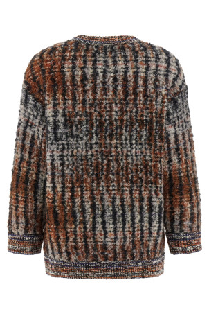 Bouclé wool cardigan Multicolor Bouclé wool cardigan Multicolor