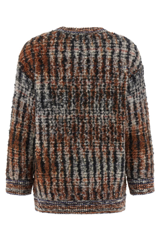 Вязаный шерстяной кардиган Multicolor MISSONI DS25WM1NBC005MS417U