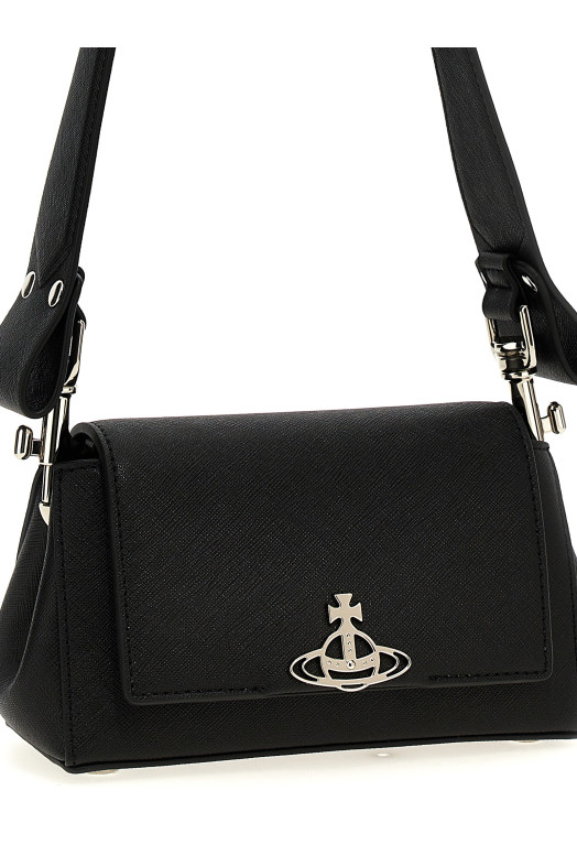 Маленька сумка через плече «Hazel» Чорна 46030001WS0021N401