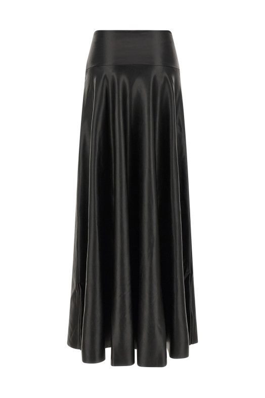 Юбка «Flared Skirt To Floor» Черная ST325SLVQ93001