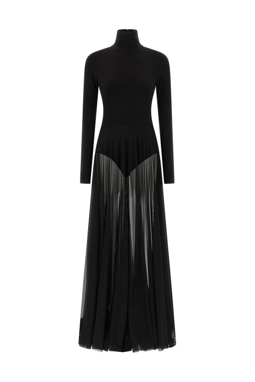 Боді чорний NORMA KAMALI ST3253PMR46001