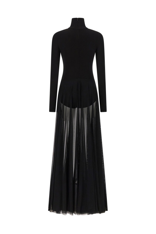 Боді чорний NORMA KAMALI ST3253PMR46001