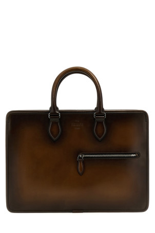 'Un Jour' briefcase bag Brown