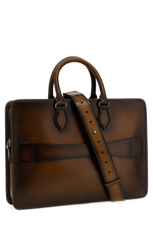 'Un Jour' briefcase bag Brown