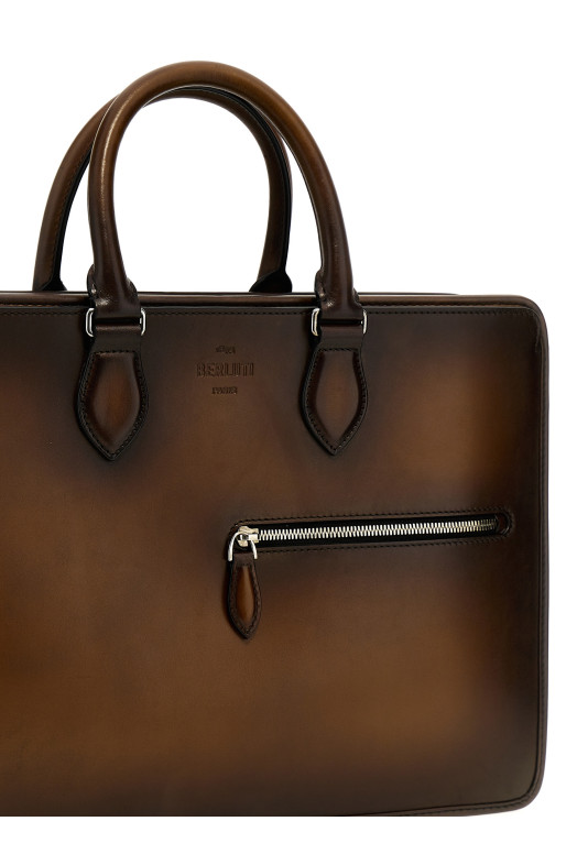 Сумка-портфель «Un Jour» коричневого цвета M235684ML6