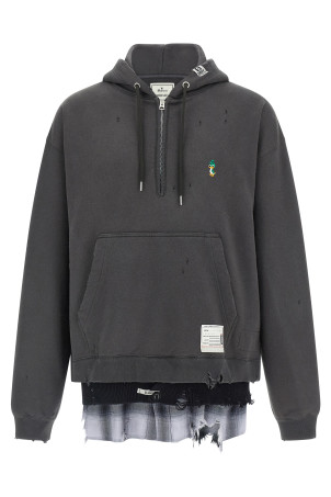 Худі «Triple Layered Half-zip» Сірий A15HD571BLACK Худі «Triple Layered Half-zip» Сірий A15HD571BLACK