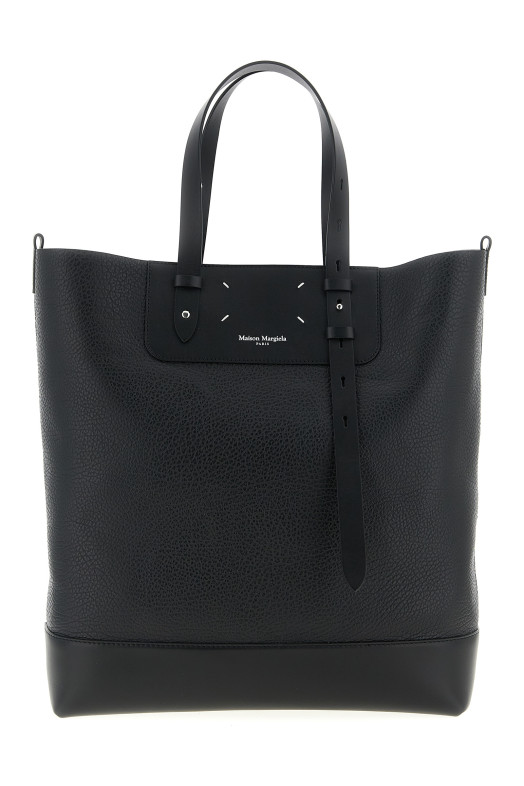 'Vertical' shopping bag Black