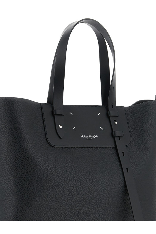 'Vertical' shopping bag Black