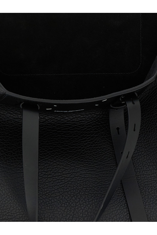 'Vertical' shopping bag Black