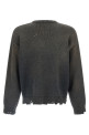 'Whale Jacquard Knit' sweater Black