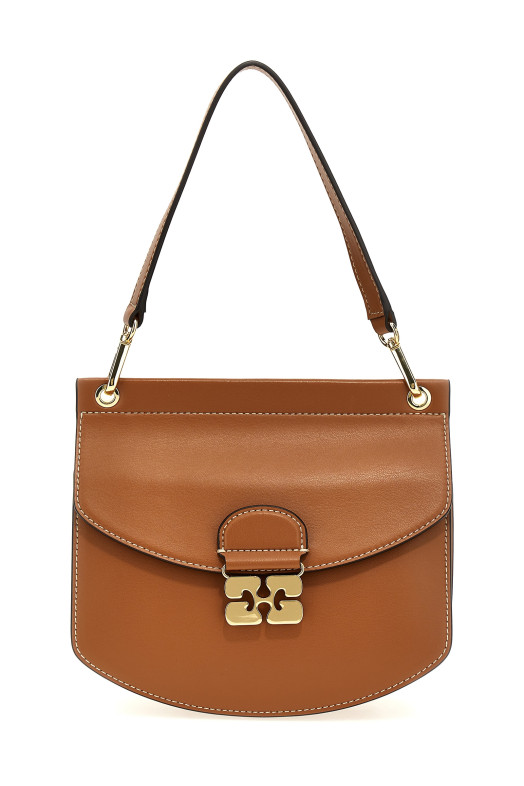 'Apo-G Small' shoulder bag Brown