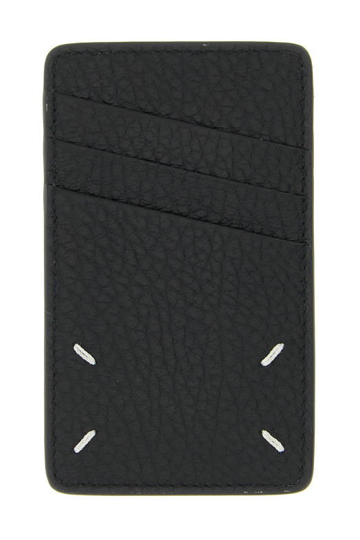 Вертикальний тримач для карток Чорний MAISON MARGIELA SA1VX0017P4455T8013 Вертикальний тримач для карток Чорний MAISON MARGIELA SA1VX0017P4455T8013