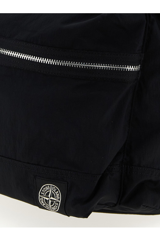 Рюкзак с логотипом Черный STONE ISLAND K2S159200014S0251V0029