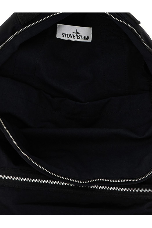 Рюкзак с логотипом Черный STONE ISLAND K2S159200014S0251V0029