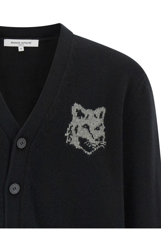 Кардиган «Лисяча голова» Чорний PM00509KM03290391