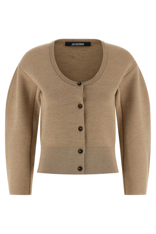 JACQUEMUS 'Le Gilet Doppio' кардиган Бежевый 25HCDW00808AK00185015