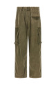 'Cotton Satin Cargo' pants Green