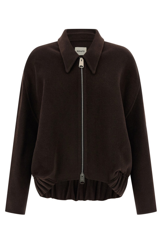 'Odin' bomber jacket Brown