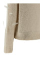 Feather sweater White