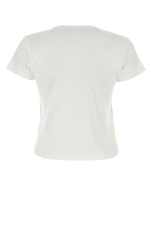 Белая хлопковая футболка White T BY ALEXANDER WANG (4CC3241521) Белая хлопковая футболка White T BY ALEXANDER WANG (4CC3241521)
