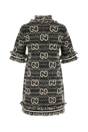 Embroidered bouclé mini dress GUCCI (721151XKCQX) Embroidered bouclé mini dress GUCCI (721151XKCQX)