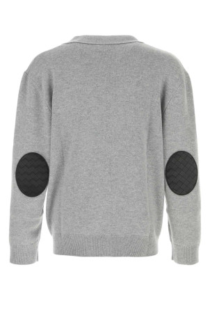 Сірий кашеміровий кардиган BOTTEGA VENETA (777588V2MM0)