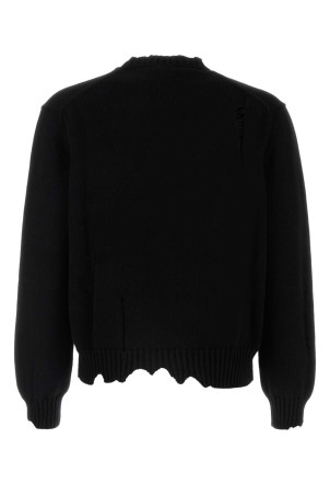 Чорний бавовняний светр Black ALEXANDER MCQUEEN (807272Q1BA6)