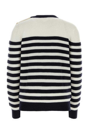 Embroidered cashmere sweater BALMAIN (DH1KD010KG88)