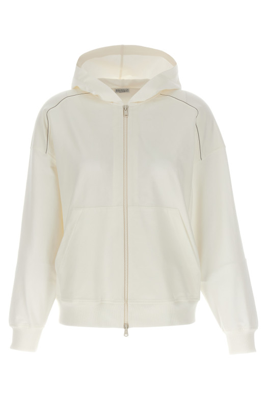Monile hoodie White