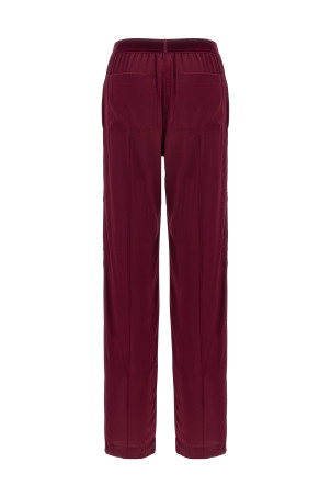 Silk pants Bordeaux Silk pants Bordeaux