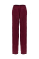 Silk pants Bordeaux