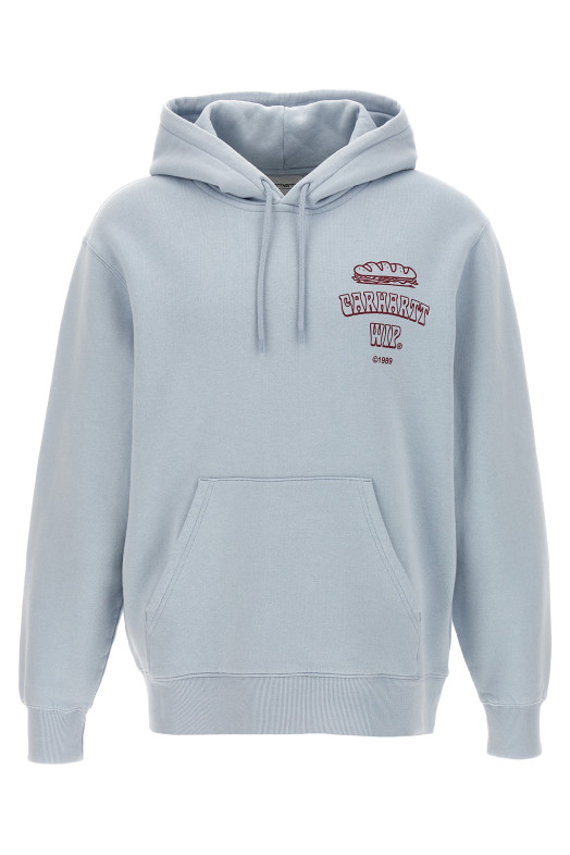 'Hooded Sandwich' sweatshirt Blue