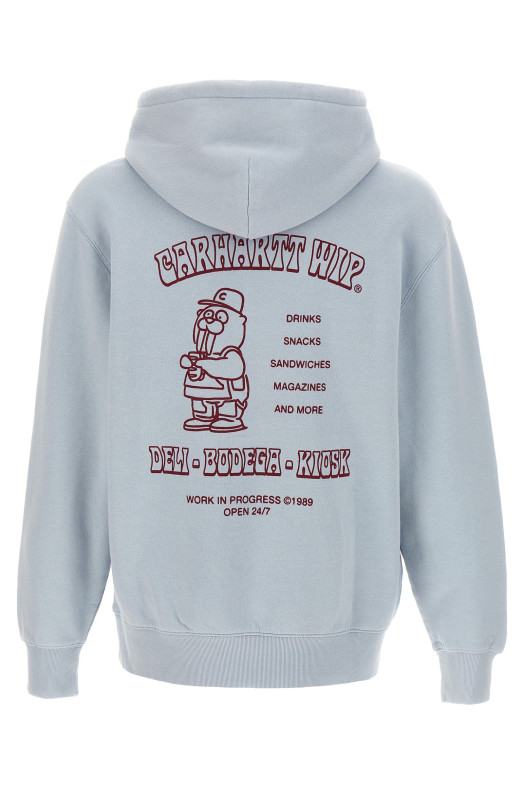 'Hooded Sandwich' sweatshirt Blue