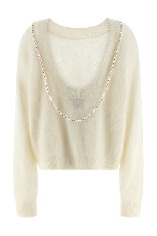 'Solène' sweater White