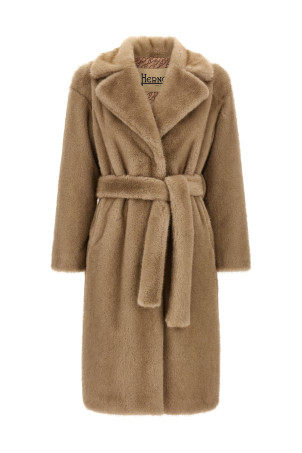 Faux fur coat Beige Faux fur coat Beige