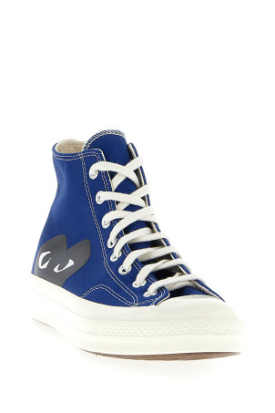 Кросівки Converse x CommeDesGarçons PLAY «Chuck 70» Сині AZK1222 Кросівки Converse x CommeDesGarçons PLAY «Chuck 70» Сині AZK1222