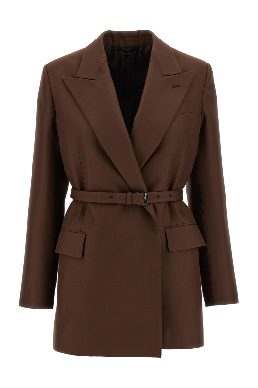 'Prisca' blazer Brown