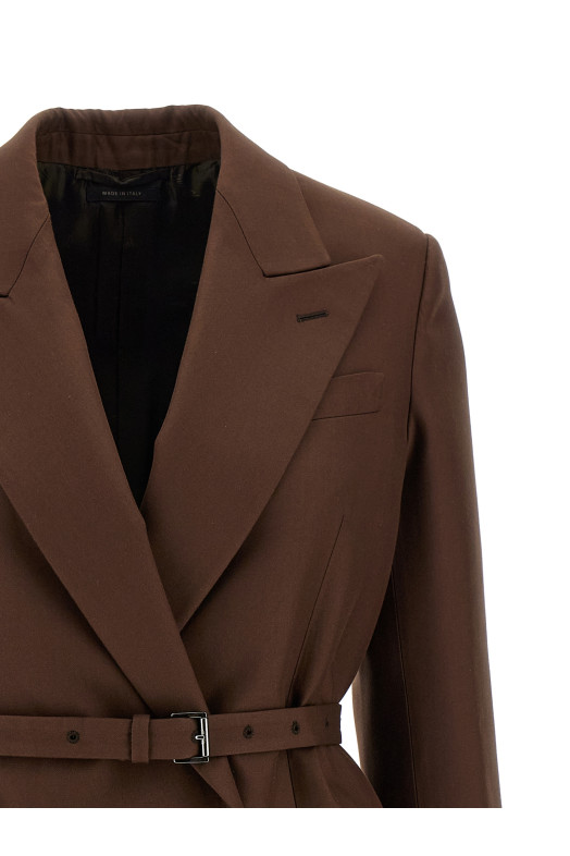 'Prisca' blazer Brown